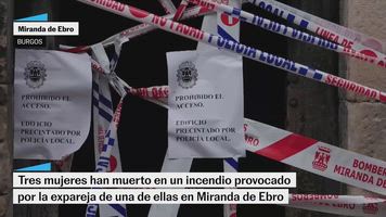 Tres personas han muerto y otras cuatro han resultado heridas en un incendio provocado en Miranda de Ebro