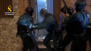 Así fue la detención de las cuatro personas acusadas de explotación laboral