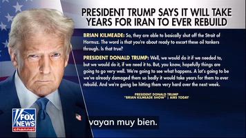 Trump dice que EE UU escoltaría buques en el estrecho de Ormuz