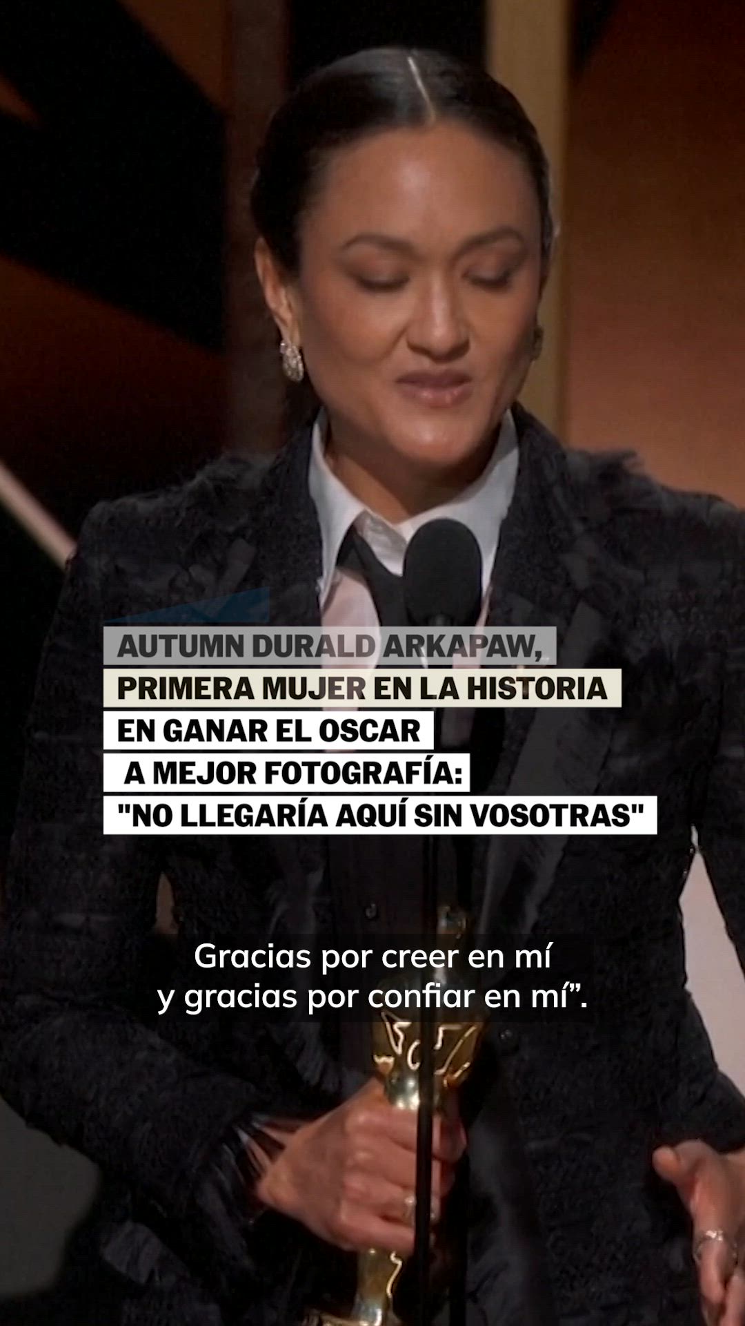 Autumn Duradl Arkapaw, primera mujer en la historia en ganar el Oscar a Mejor fotografía