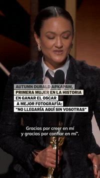 Autumn Duradl Arkapaw, primera mujer en la historia en ganar el Oscar a Mejor fotografía