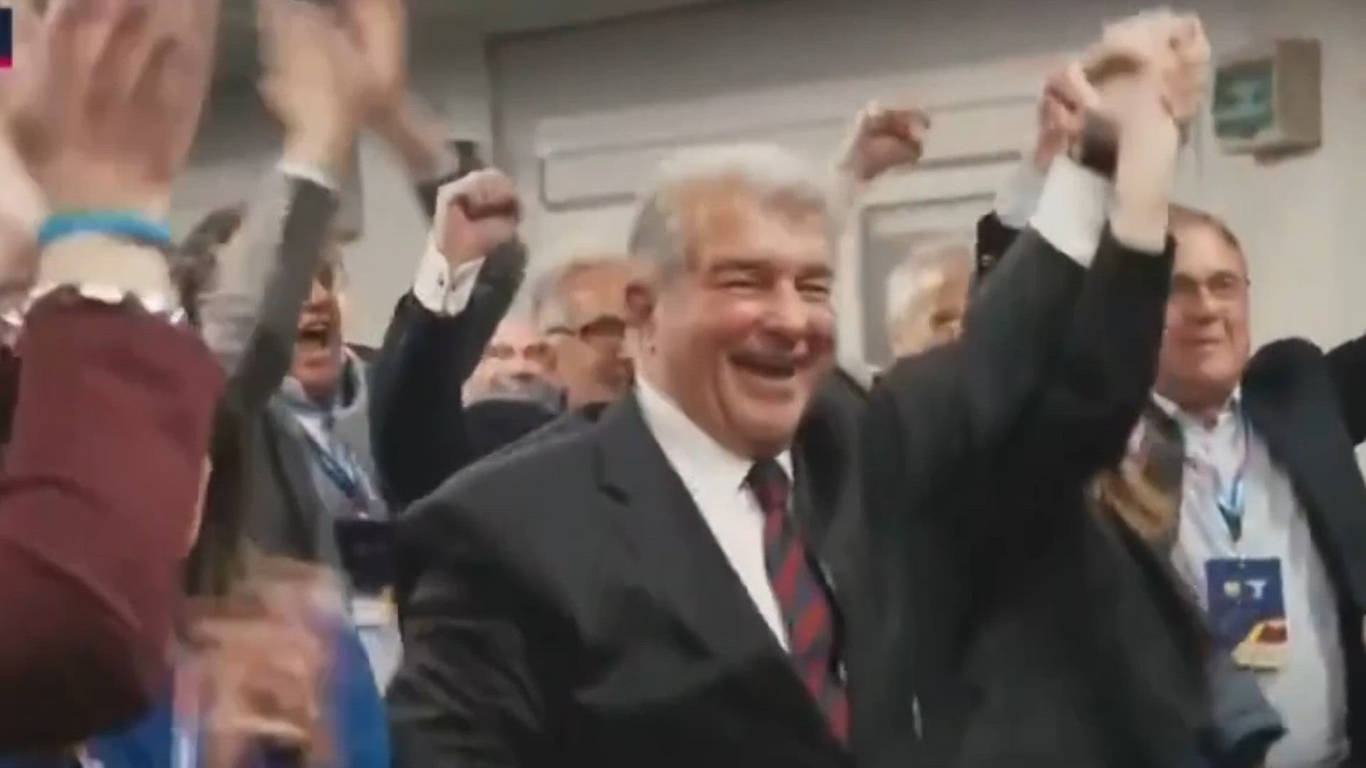 Joan Laporta es reelegido presidente del FC Barcelona