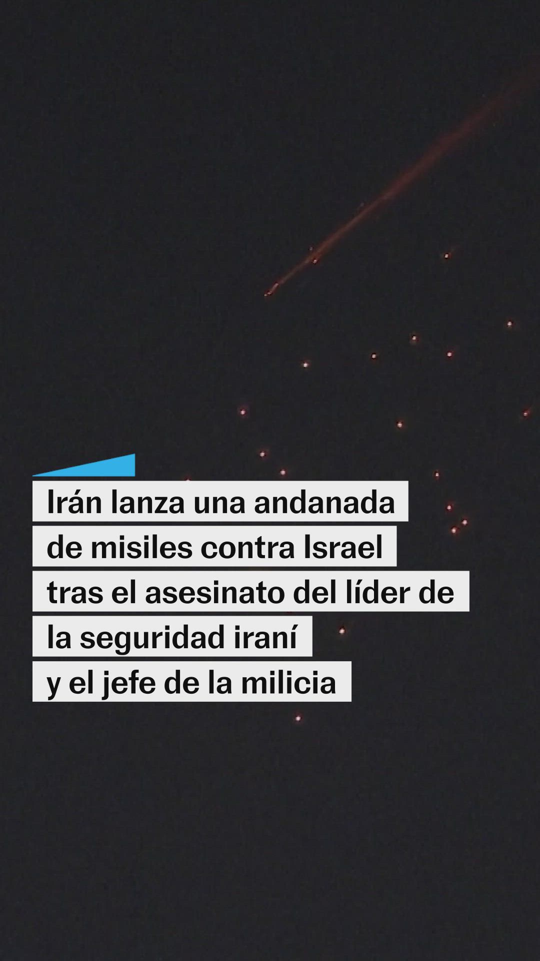 Así fueron los ataques de Irán sobre Tel Aviv