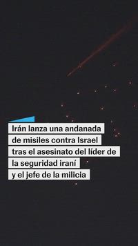 Así fueron los ataques de Irán sobre Tel Aviv