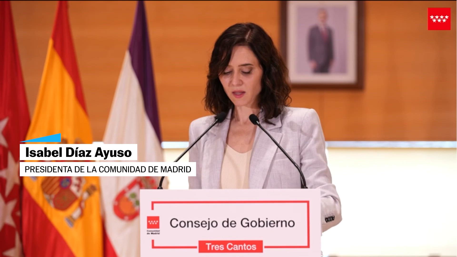 Isabel Díaz Ayuso: "Estamos orgullosos del legado de España en México"