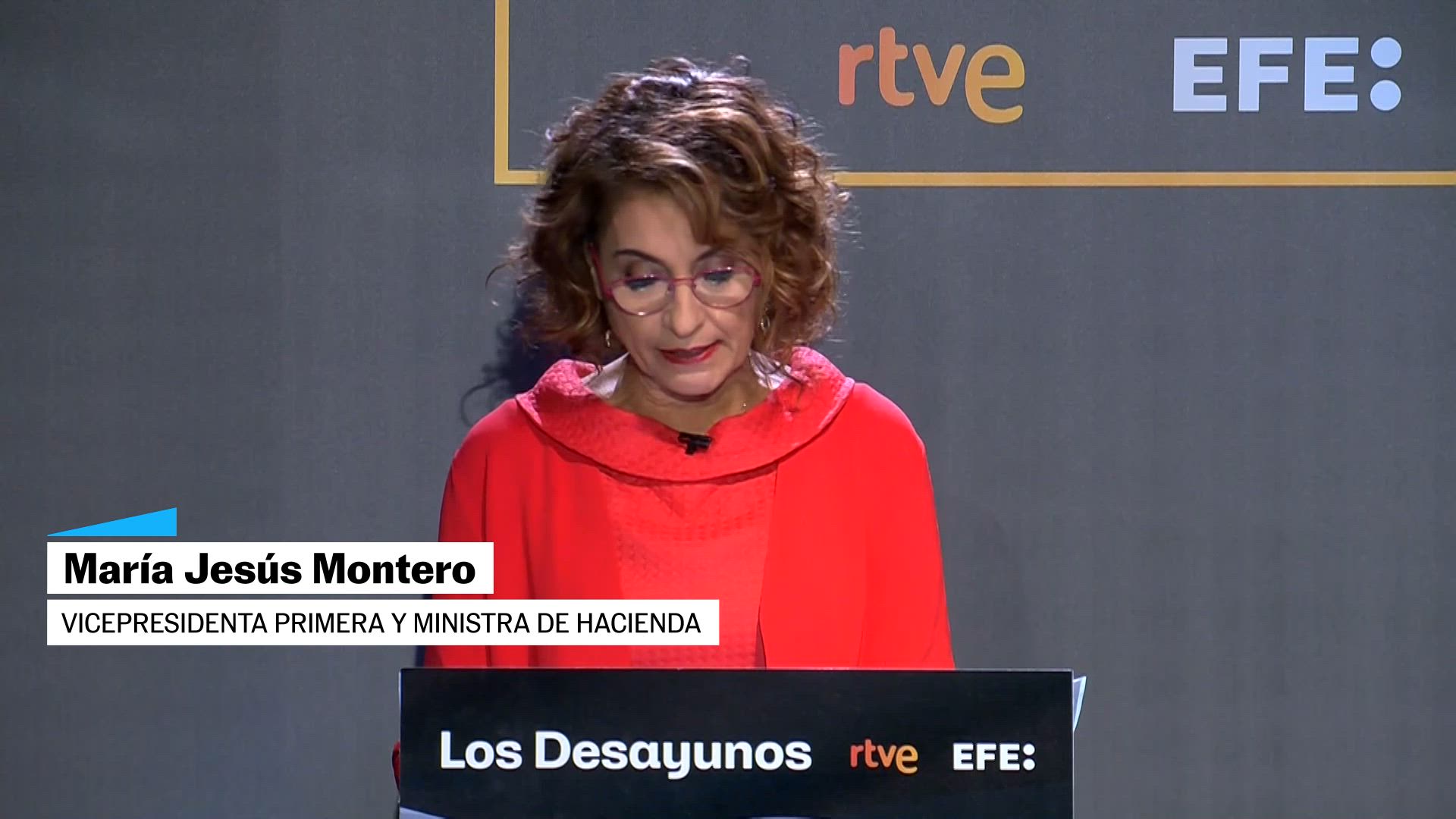 María Jesús Montero en 'Los Desayunos' de RTVE y EFE: “España volvió a cumplir el objetivo de estabilidad"