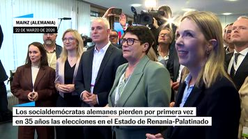 La Unión Cristianodemócrata (CDU) celebra su victoria en las elecciones celebradas este domingo en el Estado de Renania-Palatinado
