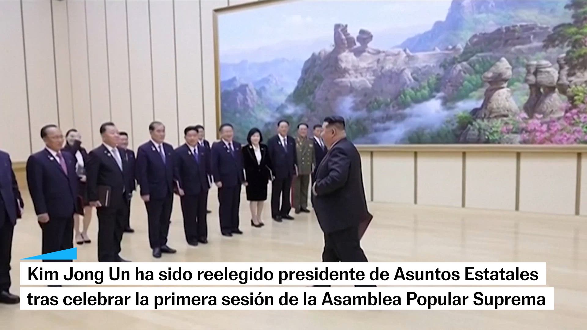 Kim Jong-un es reelegido como presidente de Asuntos Estatales