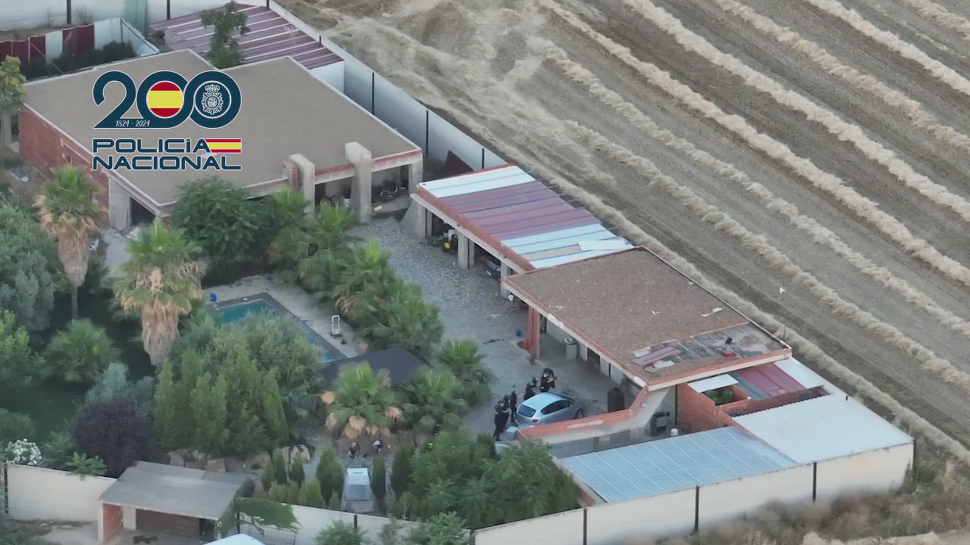 La Policía Nacional encuentra tres canguros en el registro de una finca con cultivos de marihuana en Ciudad Real